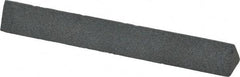 Value Collection - Three Square, Aluminum Oxide, Toolroom Finishing Stick - 4" Long x 1/2" Wide, Medium Grade - Benchmark Tooling
