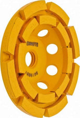 DeWALT - 4" Diam, Surface Grinding Wheel - Diamond, 15,000 Max RPM - Benchmark Tooling