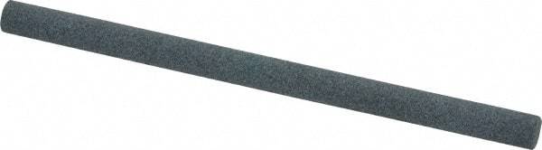 Value Collection - Round, Aluminum Oxide, Toolroom Finishing Stick - 4" Long x 1/4" Wide, Coarse Grade - Benchmark Tooling