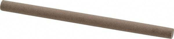 Value Collection - Round, Aluminum Oxide, Toolroom Finishing Stick - 4" Long x 1/4" Wide, Fine Grade - Benchmark Tooling