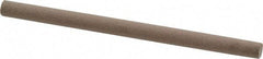 Value Collection - Round, Aluminum Oxide, Toolroom Finishing Stick - 4" Long x 1/4" Wide, Fine Grade - Benchmark Tooling