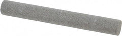 Value Collection - Round, Aluminum Oxide, Toolroom Finishing Stick - 4" Long x 1/2" Wide, Coarse Grade - Benchmark Tooling
