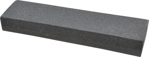 Value Collection - 8" Long x 2" Wide x 1" Thick, Silicon Carbide Sharpening Stone - Rectangle, 100/180 Grit, Fine, Very Fine Grade - Benchmark Tooling