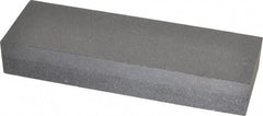 Value Collection - 6" Long x 2" Wide x 1" Thick, Silicon Carbide Sharpening Stone - Rectangle, 100/180 Grit, Fine, Very Fine Grade - Benchmark Tooling