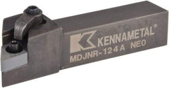 Kennametal - MDJN, Right Hand Cut, 3° Lead Angle, 3/4" Shank Height x 3/4" Shank Width, Negative Rake Indexable Turning Toolholder - 4" OAL, DN..43. Insert Compatibility, Series Kenloc - Benchmark Tooling