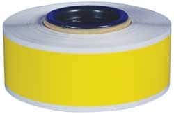 NMC - 984" Long, Yellow Vinyl Tape - For UDO LP400 Label Printer - Benchmark Tooling