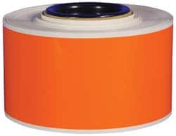 NMC - 984" Long, Orange Vinyl Tape - For UDO LP400 Label Printer - Benchmark Tooling