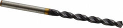 Guhring - 0.1732" 130° Powdered Metal Jobber Drill - FIREX Finish, Right Hand Cut, Parabolic Flute, Straight Shank, 3-5/32" OAL, Cone Relief Point - Benchmark Tooling