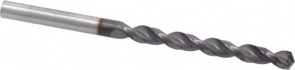 Guhring - 0.2283" 130° Powdered Metal Jobber Drill - FIREX Finish, Right Hand Cut, Parabolic Flute, Straight Shank, 3-21/32" OAL, Cone Relief Point - Benchmark Tooling