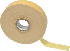 3M - 3/4" x 110', Yellow Cotton Cloth Electrical Tape - Series 2520, 8 mil Thick, 800 V/mil Dielectric Strength, 50 Lb./Inch Tensile Strength - Benchmark Tooling