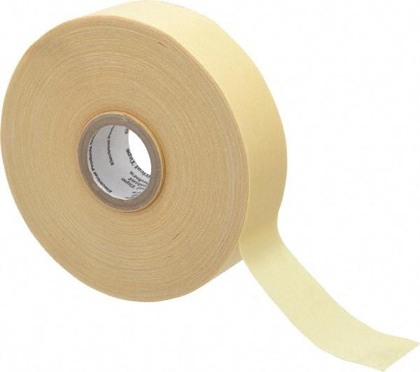 3M - 1" x 110', Yellow Cotton Cloth Electrical Tape - Series 2520, 8 mil Thick, 800 V/mil Dielectric Strength, 50 Lb./Inch Tensile Strength - Benchmark Tooling