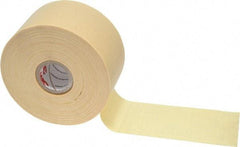 3M - 2" x 110', Yellow Cotton Cloth Electrical Tape - Series 2520, 8 mil Thick, 800 V/mil Dielectric Strength, 50 Lb./Inch Tensile Strength - Benchmark Tooling