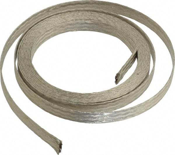 3M - 25 AWG, 1/2 Inch Diameter, 15 Ft., Braid, Grounding Wire - Copper - Benchmark Tooling