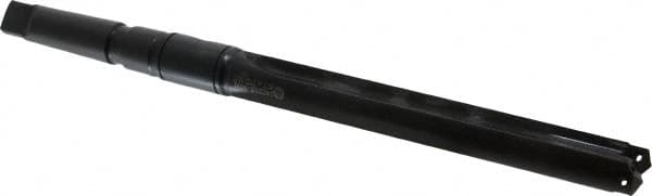 Allied Machine and Engineering - Series 2, 31/32 to 1-3/8" Diam, 3MT Taper Shank, Straight Flute Spade Drill - 7-3/8" Max Depth, 10-15/64" Body Length, 13-25/32" OAL, Standard Length, Through Coolant - Benchmark Tooling