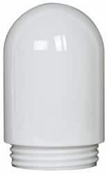 Cooper Crouse-Hinds - Heat Resistant, Polycarbonate Fixture Globe - White, UL 514A & UL Listed 1598 - Benchmark Tooling