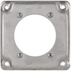 Cooper Crouse-Hinds - Electrical Outlet Box Steel Square Surface Cover - Benchmark Tooling