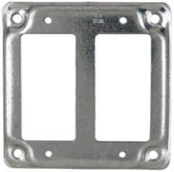 Cooper Crouse-Hinds - Electrical Outlet Box Steel Square Surface Cover - Benchmark Tooling