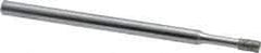 Strauss - 0.157" Head Thickness Diamond (Abrasive) Grinding Pin - 1/8" Shank Diam x 2" Shank Length, Medium Grade, 80 Grit - Benchmark Tooling