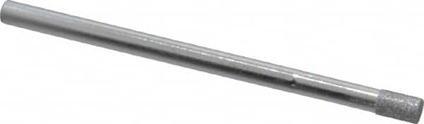 Strauss - 1/8" Head Diam x 0.197" Head Thickness Diamond (Abrasive) Grinding Pin - 1/8" Shank Diam x 2" Shank Length, (170 Mesh Grit) - Benchmark Tooling