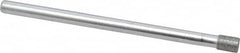 Strauss - 0.14" Head Diam x 0.197" Head Thickness Diamond (Abrasive) Grinding Pin - 1/8" Shank Diam x 2" Shank Length, (170 Mesh Grit) - Benchmark Tooling
