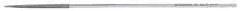 Strauss - 5-1/2" OAL Coarse Square Needle Diamond File - 5/64" Wide x 5/64" Thick, 1-5/8 LOC, 181 Grit - Benchmark Tooling