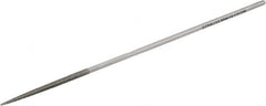 Strauss - 5-1/2" OAL Fine Square Needle Diamond File - 5/64" Wide x 5/64" Thick, 1-5/8 LOC, 91 Grit - Benchmark Tooling