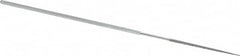 Strauss - 5-1/2" OAL Fine Round Needle Diamond File - 1/16" Wide x 1/16" Thick, 1-5/8 LOC, 91 Grit - Benchmark Tooling