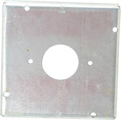 Cooper Crouse-Hinds - Electrical Outlet Box Steel Square Surface Cover - Benchmark Tooling