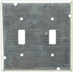 Cooper Crouse-Hinds - Electrical Outlet Box Steel Square Surface Cover - Benchmark Tooling