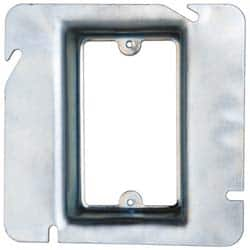 Cooper Crouse-Hinds - Electrical Outlet Box Steel Square Cover - Benchmark Tooling