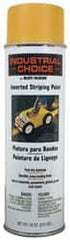 Rust-Oleum - 18 fl oz Yellow Striping Paint - 150' Coverage at 4" Wide, Solvent-Based Formula - Benchmark Tooling