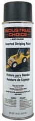 Rust-Oleum - 18 fl oz Black Striping Paint - 150' Coverage at 4" Wide, Solvent-Based Formula - Benchmark Tooling