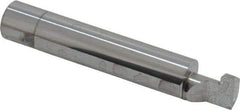 Accupro - 0.188" Groove Width, 1/2" Min Hole Diam, 1/2" Max Hole Depth, Full Radius Grooving Tool - 0.16" Projection, 2-1/2" Shank Length, 3" OAL, 0.094" Radius, Solid Carbide, Bright Finish - Exact Industrial Supply