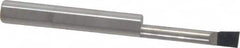 Accupro - 0.18" Min Bore Diam, 1" Max Bore Depth, 1/4 Shank Diam, Boring Bar - Right Hand Cut, Solid Carbide, Bright Finish - Exact Industrial Supply