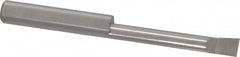 Accupro - 0.2" Min Bore Diam, 1.3" Max Bore Depth, 1/4 Shank Diam, Boring Bar - Right Hand Cut, Solid Carbide, Bright Finish - Exact Industrial Supply