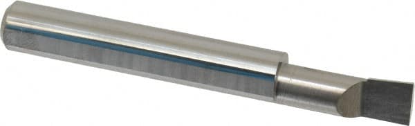 Accupro - 0.29" Min Bore Diam, 3/4" Max Bore Depth, 5/16 Shank Diam, Boring Bar - Right Hand Cut, Solid Carbide, Bright Finish - Exact Industrial Supply