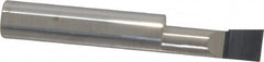 Accupro - 0.32" Min Bore Diam, 0.9" Max Bore Depth, 3/8 Shank Diam, Boring Bar - Right Hand Cut, Solid Carbide, Bright Finish - Exact Industrial Supply