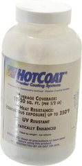 Made in USA - 8 oz White Paint Powder Coating - Polyurethane, 10 Sq Ft Coverage - Benchmark Tooling