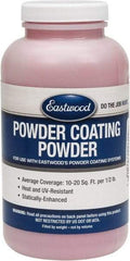 Made in USA - 8 oz Bright Red Paint Powder Coating - Polyurethane, 10 Sq Ft Coverage - Benchmark Tooling