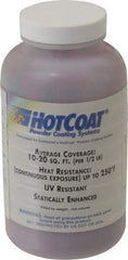 Made in USA - 8 oz Maroon (MG) Paint Powder Coating - Polyurethane, 10 Sq Ft Coverage - Benchmark Tooling