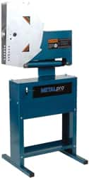 Metalpro - 1/2 to 1-1/2 Inch Pipe Capacity, 180 Inch Bend Radius, Hydraulic Power Tubing Bender - 180° Bending Angle, 2 Inch Square Tube Capacity, 110 Voltage - Benchmark Tooling