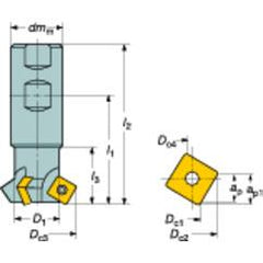 R215.64-12A20-6012 U-Max Chamfering End Mill - Benchmark Tooling