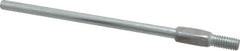 Value Collection - 6" Long x 1/4" Rod Diam, Tube Brush Extension Rod - 5/16-18 Male Thread - Benchmark Tooling