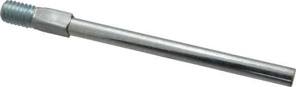 Value Collection - 6" Long x 3/8" Rod Diam, Tube Brush Extension Rod - 1/2-12 Male Thread - Benchmark Tooling