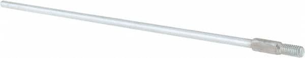 Value Collection - 12" Long x 1/4" Rod Diam, Tube Brush Extension Rod - 5/16-18 Male Thread - Benchmark Tooling