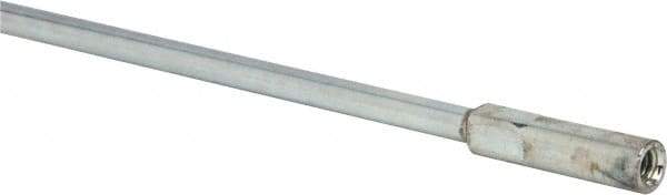 Value Collection - 24" Long x 1/4" Rod Diam, Tube Brush Extension Rod - 1/4-20 Female Thread - Benchmark Tooling