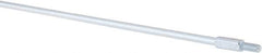 Value Collection - 24" Long x 1/4" Rod Diam, Tube Brush Extension Rod - 1/4-20 Male Thread - Benchmark Tooling