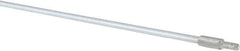 Value Collection - 36" Long x 1/4" Rod Diam, Tube Brush Extension Rod - 1/4-20 Male Thread - Benchmark Tooling