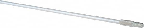 Value Collection - 36" Long x 1/4" Rod Diam, Tube Brush Extension Rod - 5/16-18 Male Thread - Benchmark Tooling