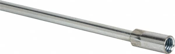 Value Collection - 36" Long x 3/8" Rod Diam, Tube Brush Extension Rod - 1/2-12 Female Thread - Benchmark Tooling